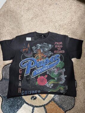 Paper Money Tee Shirt “ From Rags to Riches”